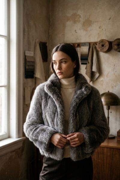 Lunaire · Chinchilla Jacket